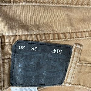 Mens Levi's 514 Brown size 38/30
